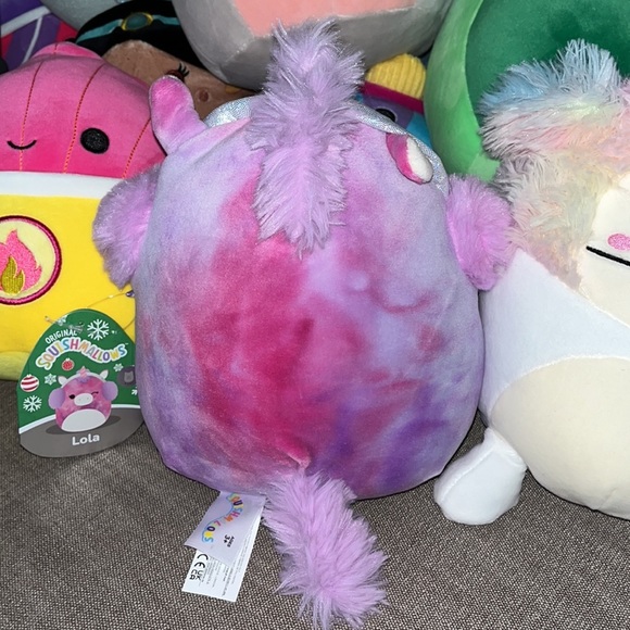 NWT RARE LABEL Lola the Unicorn Squishmallow - Picture 3 of 3